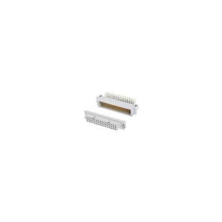 Fci Board Euro Connector, 32 Contact(S), 2 Row(S), Male, Right Angle, 0.1 Inch Pitch, Solder Terminal, 86094327313755E1LF